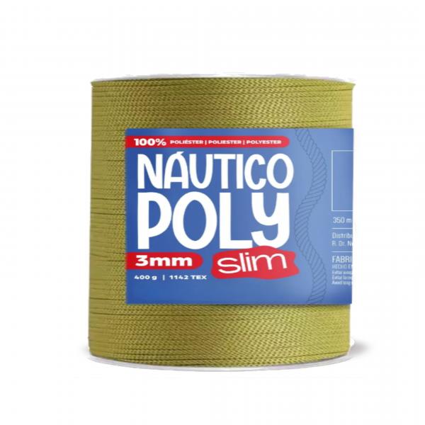 FIO NAUTICO POLY SLIM 3MM - COR 7625 CASTANHA